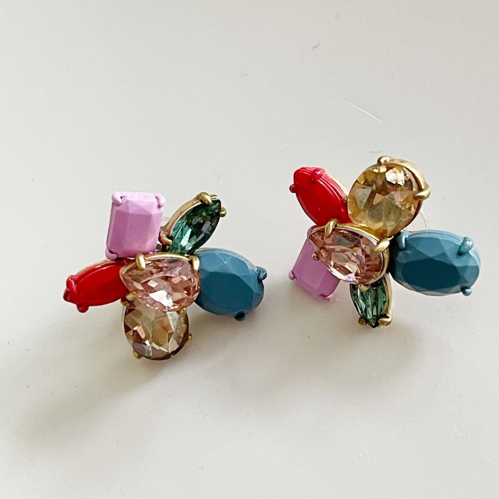 Multicolored Jewel Studs